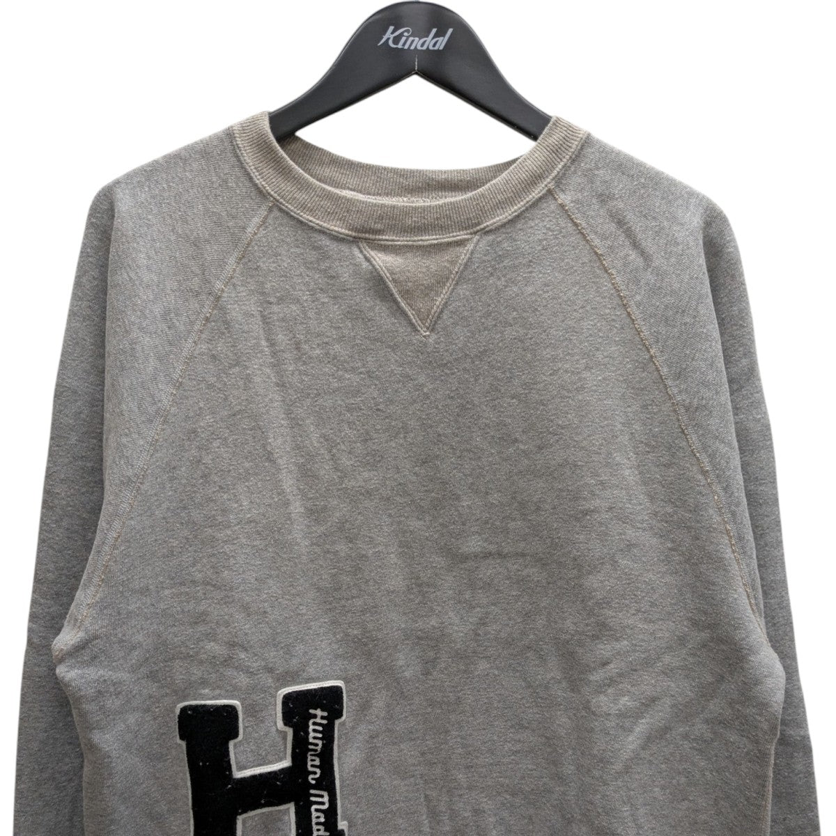 HUMANMADE ヒューマンメイド スウェット グレー 日本未発売】 HUMAN MADE(ヒューマンメード) LOGO SWEATSHIRT