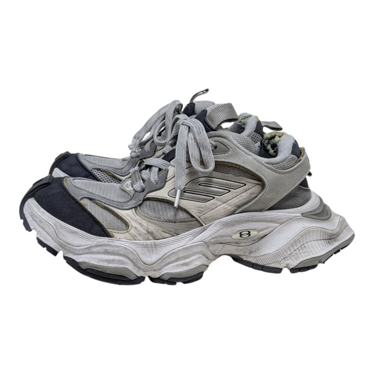 正規品 balenciaga cargo 41 ホワイト グレー ブラック バレンシアガ - BALENCIAGA | CARGO-White-41の通販 | RESTIR