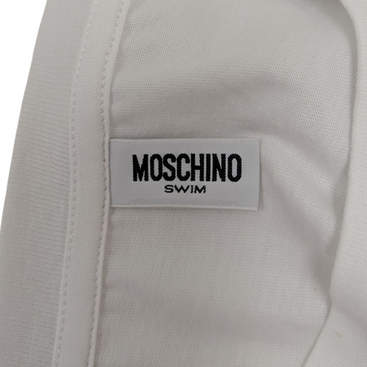MOSCHINO Archive Messageプリント Tシャツ Organic Jersey T-shirt Archive Slogan | Moschino