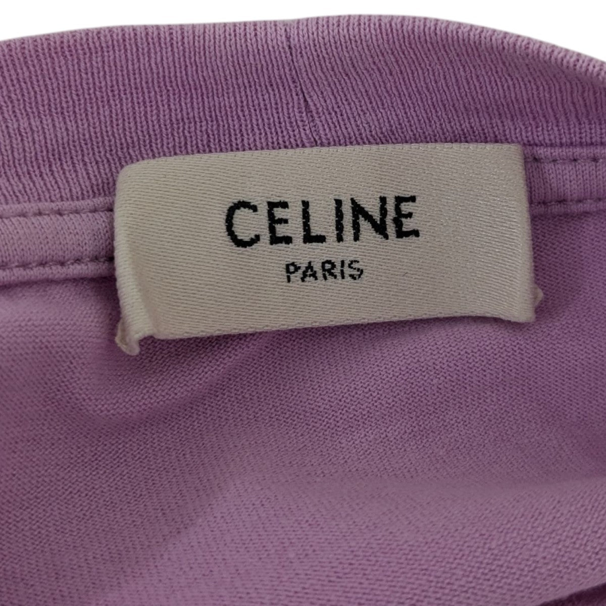 CELINE(セリーヌ) ロゴ クロップド Tシャツ 2X761671Q ピンク