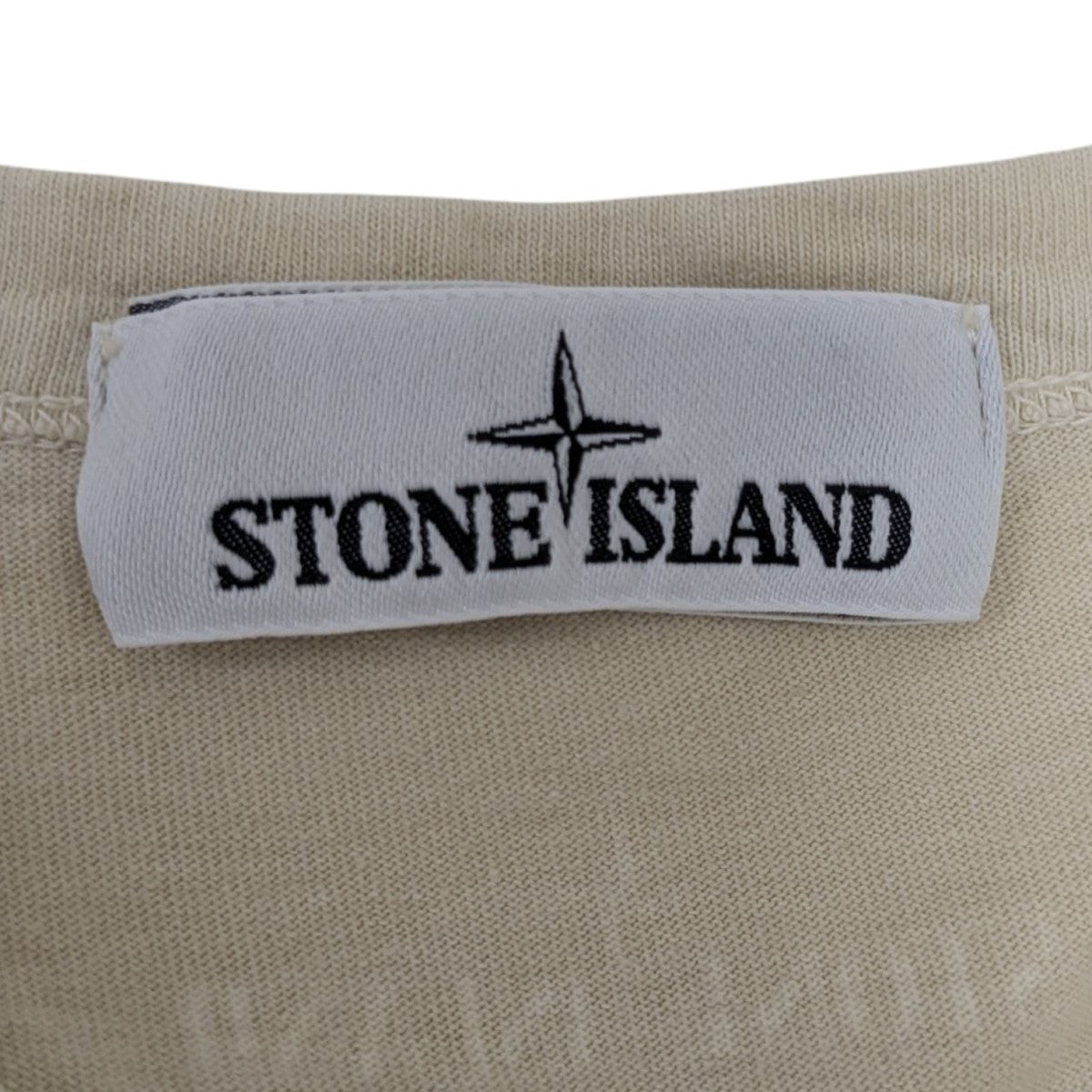 STONE ISLAND(ストーンアイランド) 長袖Tシャツ 611522142 ベージュ