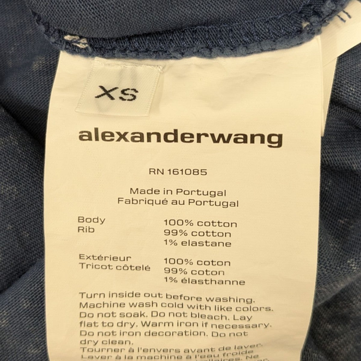 ALEXANDER WANG(アレキサンダーワン) フロントロゴTシャツ