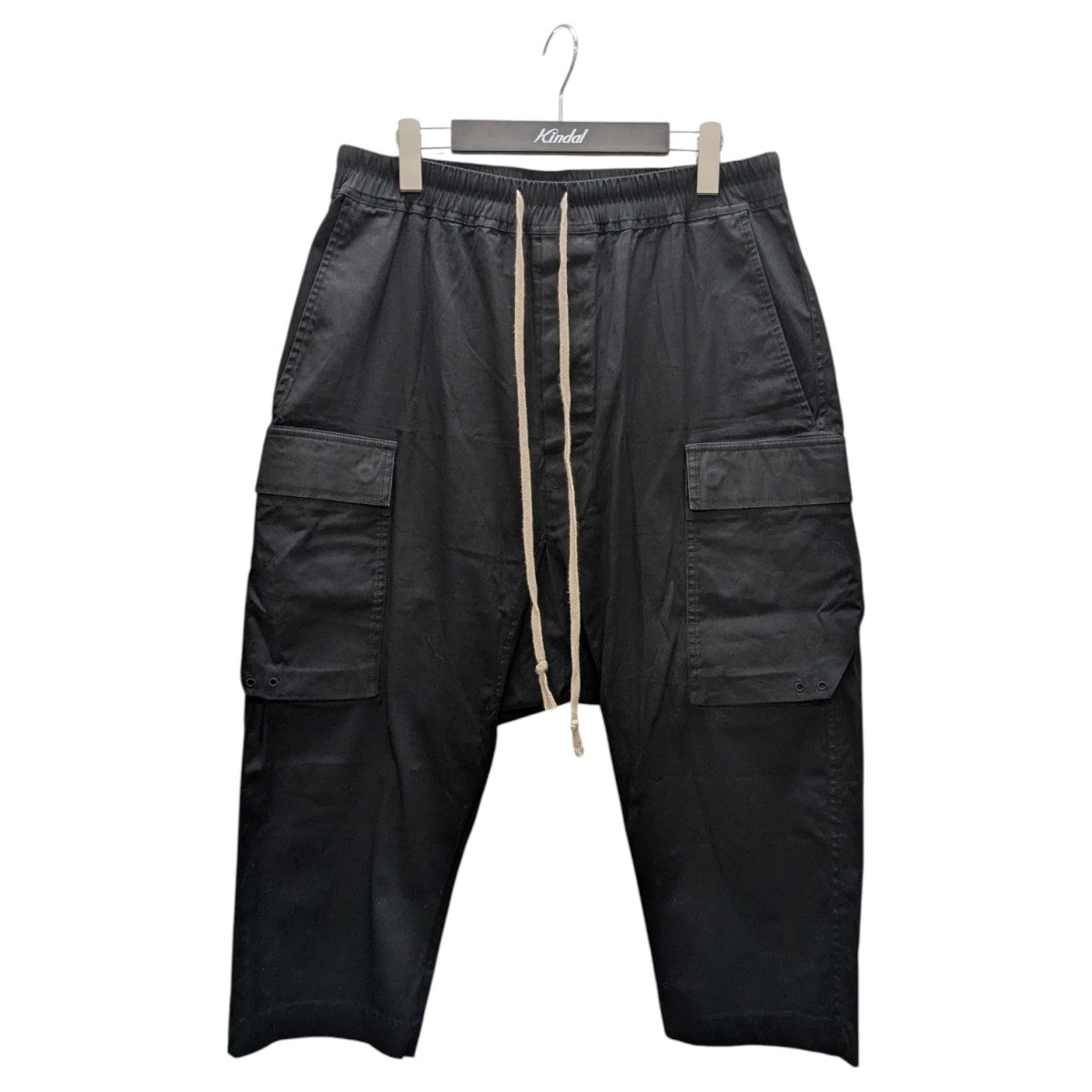 RICK OWENS クロップドサルエルカーゴパンツ 古着・中古-1枚目のアイテム画像