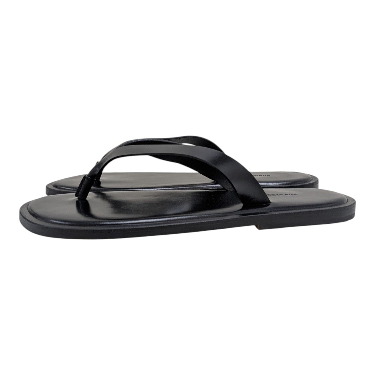 AURALEE(オーラリー) 25SSLEATHER TONG SANDALSレザーサンダル