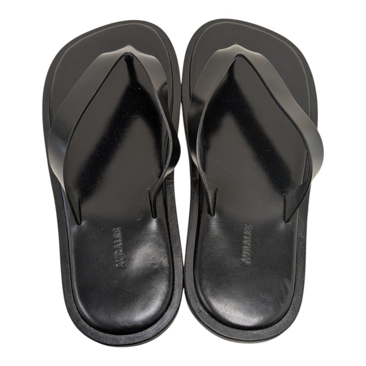 auralee 25SSLEATHER TONG SANDALSレザーサンダル AURALEE(オーラリー) 25SSLEATHER TONG SANDALSレザーサンダル