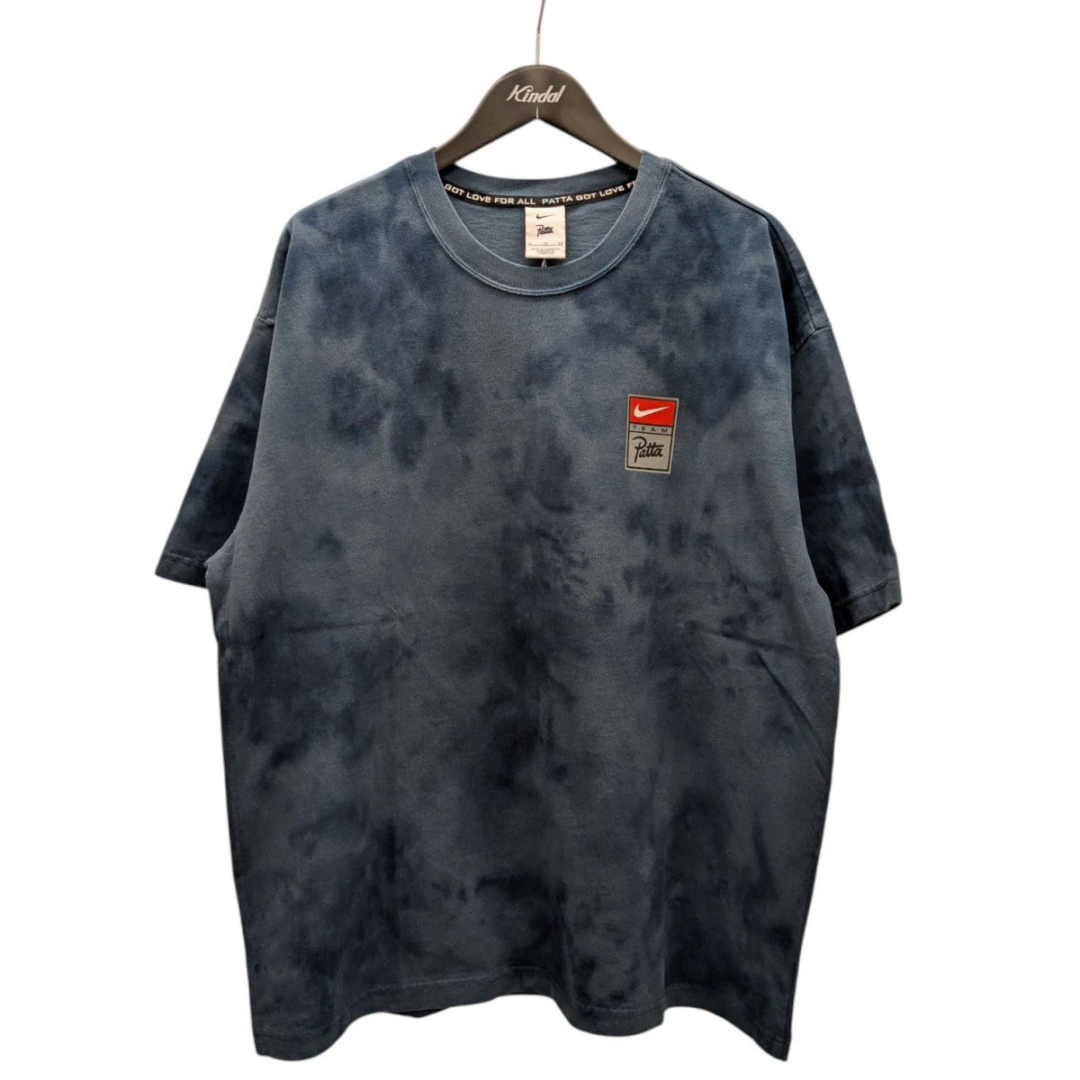 NIKE×Patta 胸プリントTシャツ ネイビー サイズ XL｜【公式