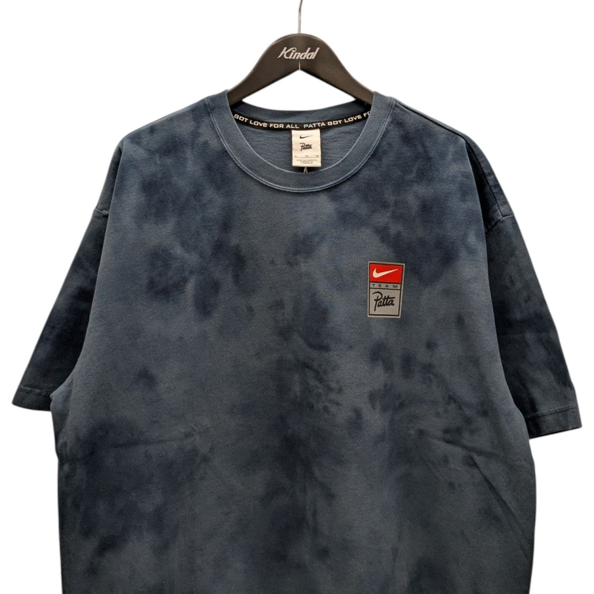 NIKE×Patta 胸プリントTシャツ ネイビー サイズ XL｜【公式