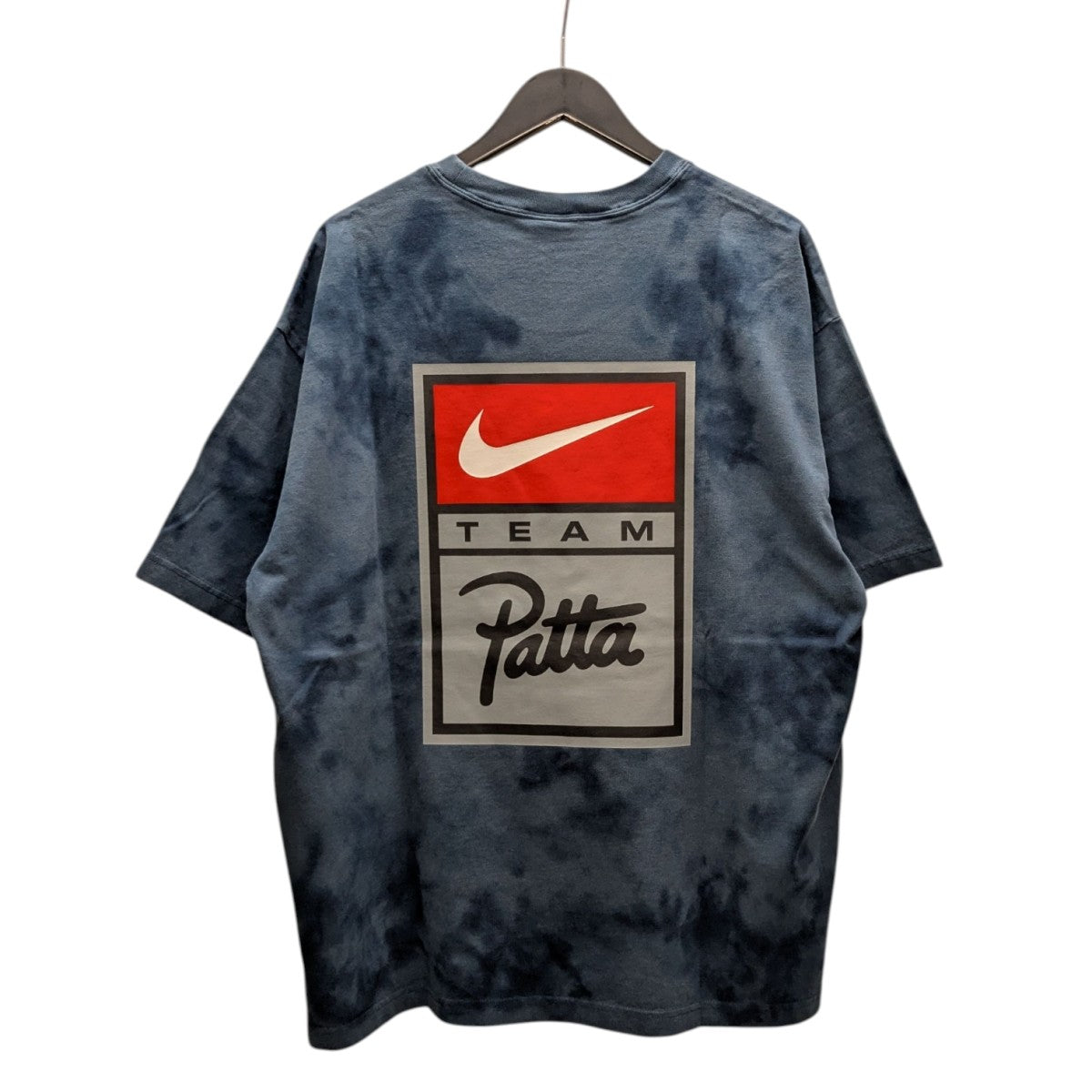 NIKE×Patta 胸プリントTシャツ ネイビー サイズ XL｜【公式
