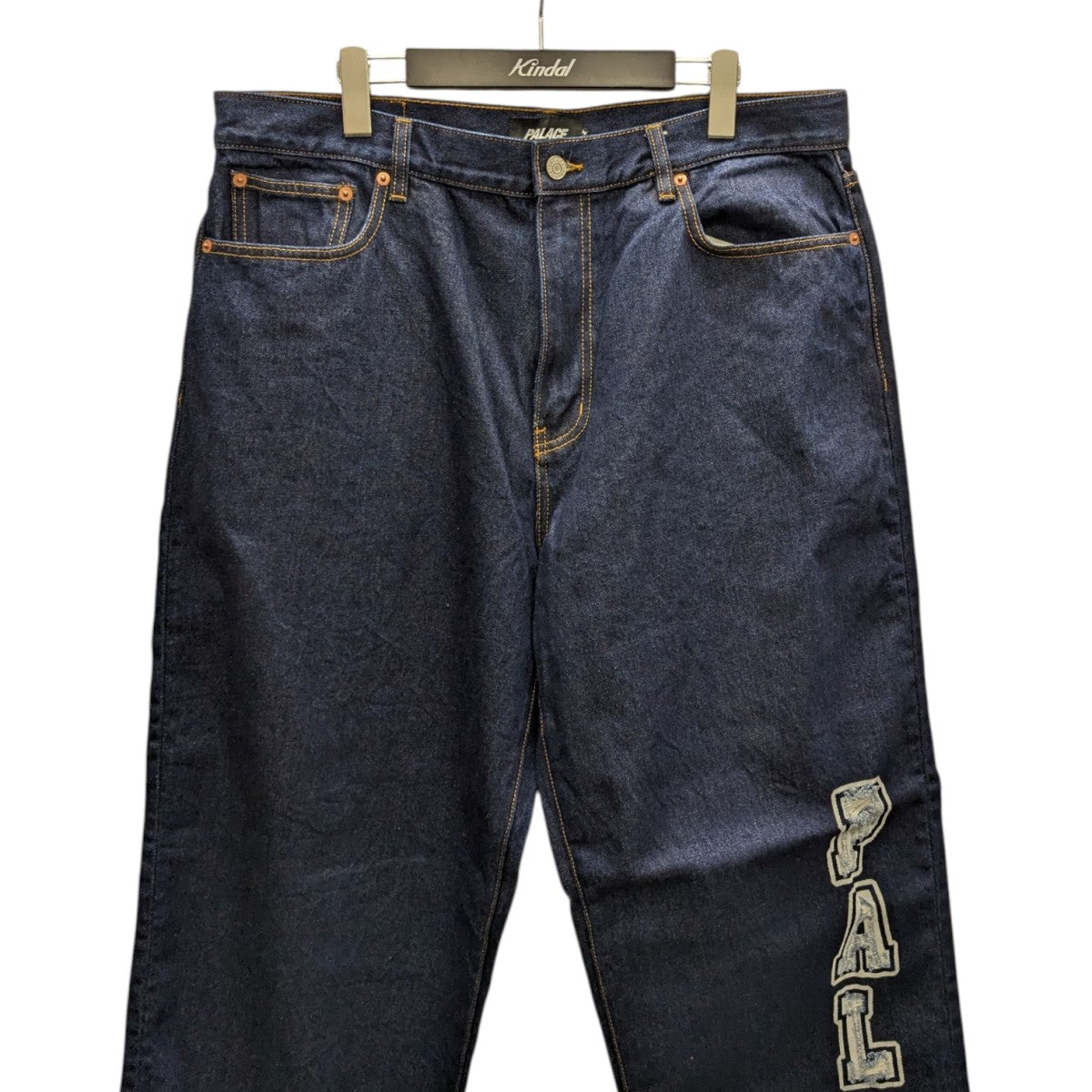 PALACE(パレス) P 90 COLLEGE STRESS BAGGY JEANデニムパンツ