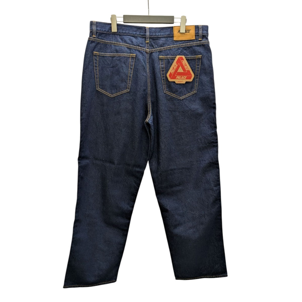 ハンデス ウォッシュ大黒刺繍ワイドレッグカーゴジーンズ – EVISU