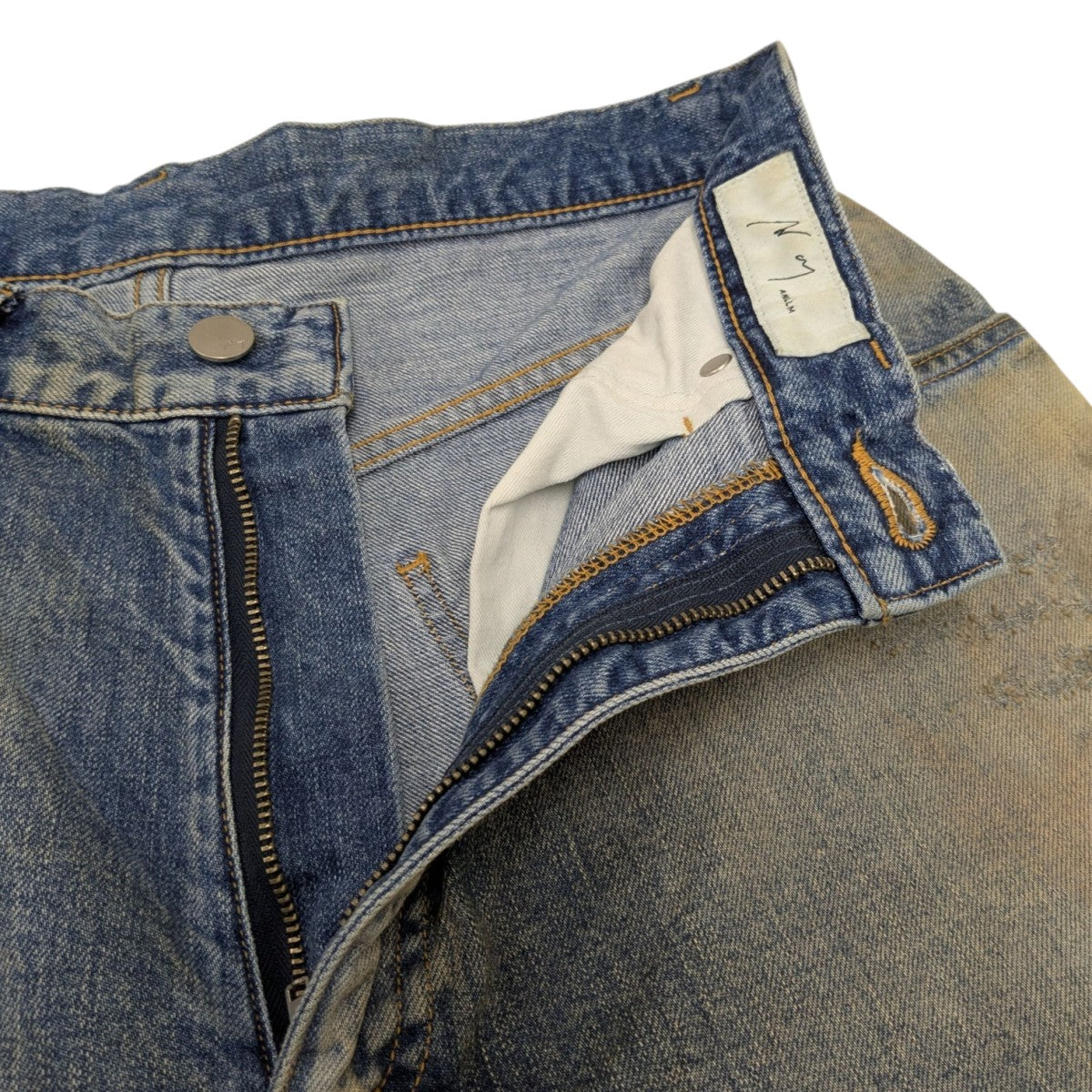 あんでるさん専用 ANCELLM(アンセルム) UNEVEN 5P DENIM PANTSデニムパンツANC