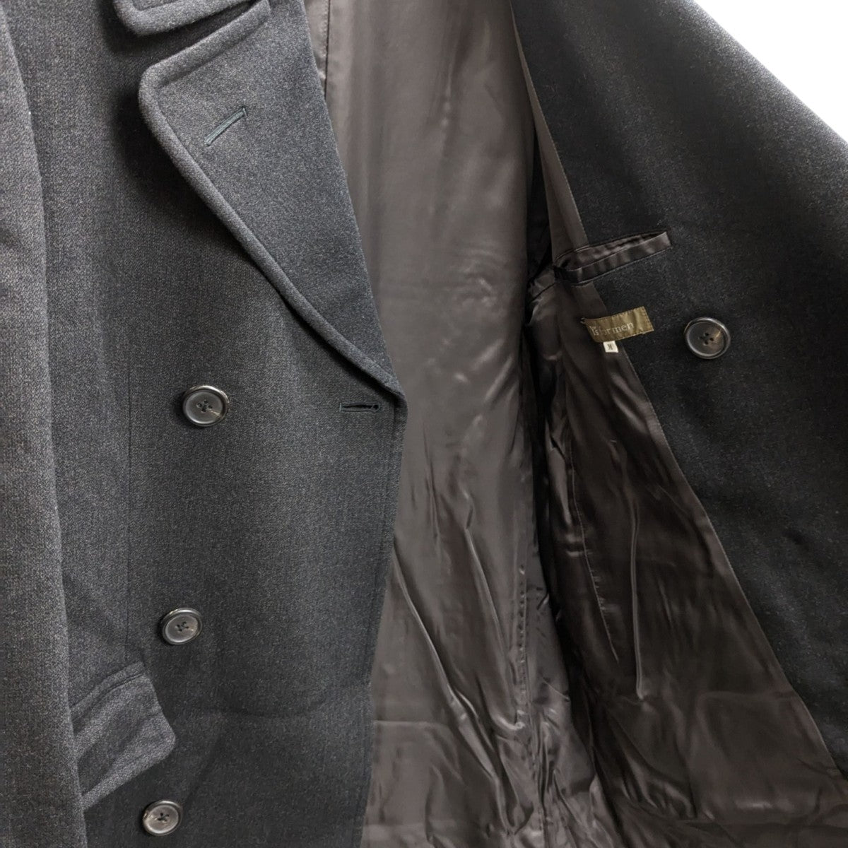 Y'S for men(ワイズフォーメン) ウールダブルチェスターコート MH-C04