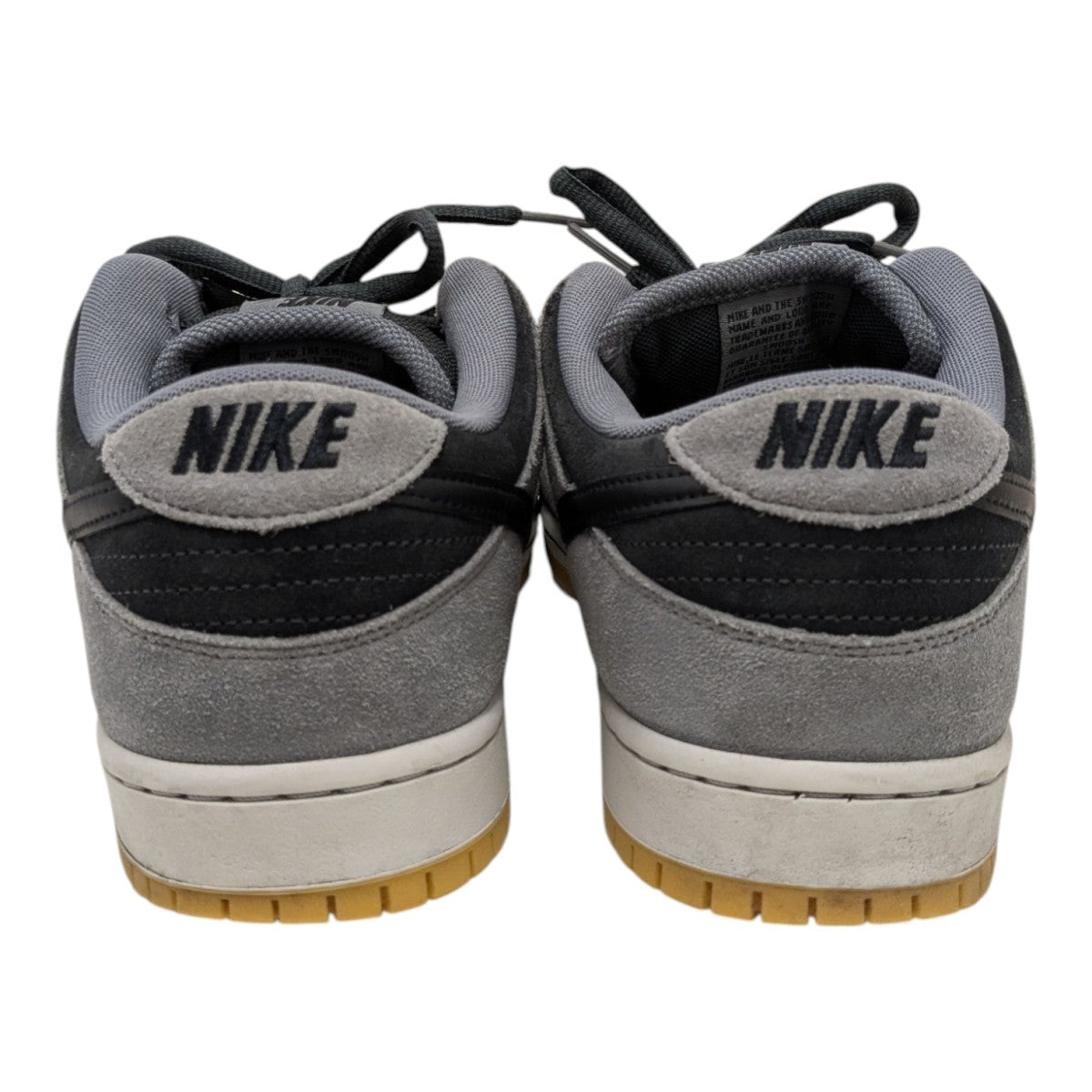 NIKE SB(ナイキSB) Dunk Low Pro Black and Smoke Greyローカット