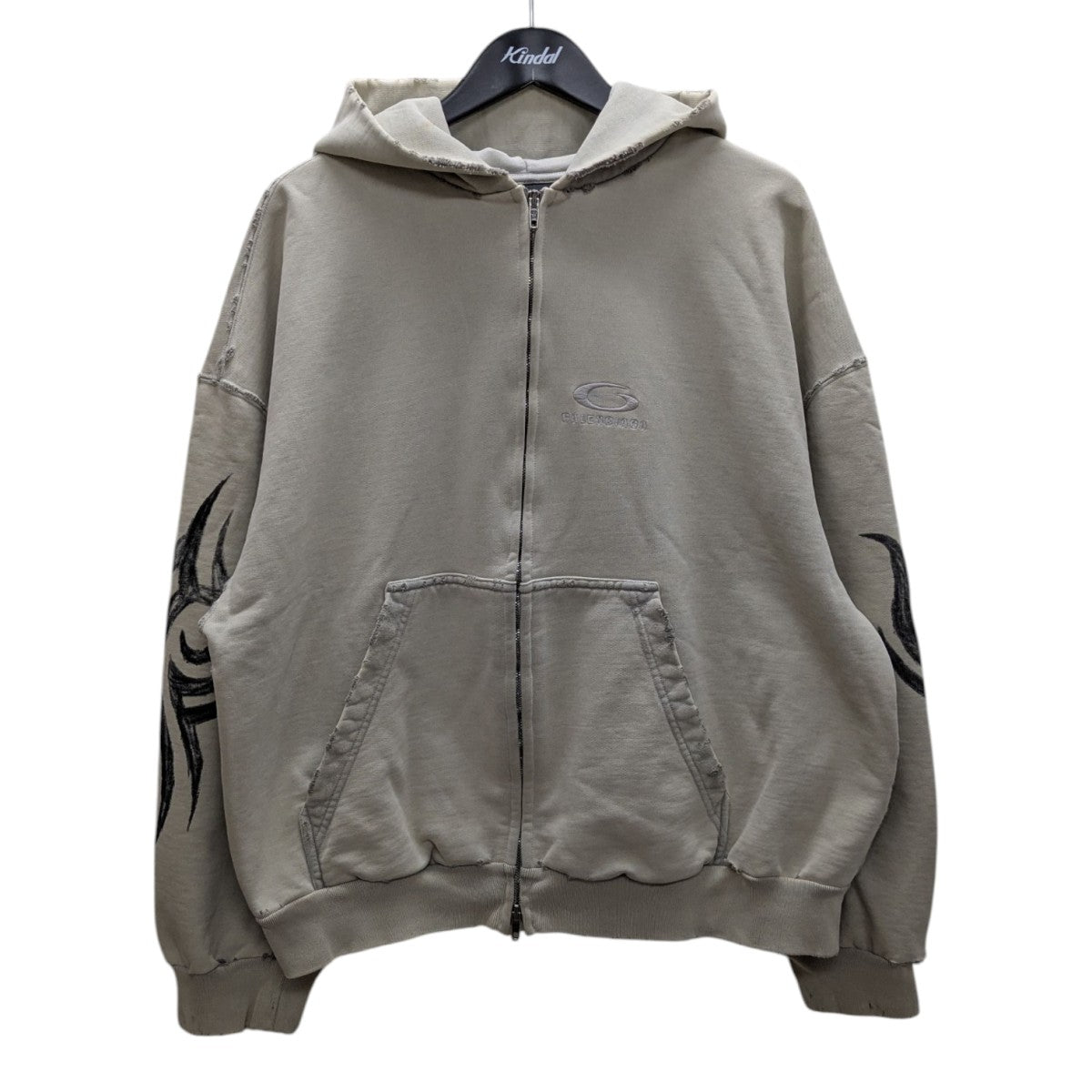 【人気モデル】BALENCIAGA バレンシアガ ロゴ パーカー グレー M 楽天市場】バレンシアガ BALENCIAGA メンズ トップス パーカー