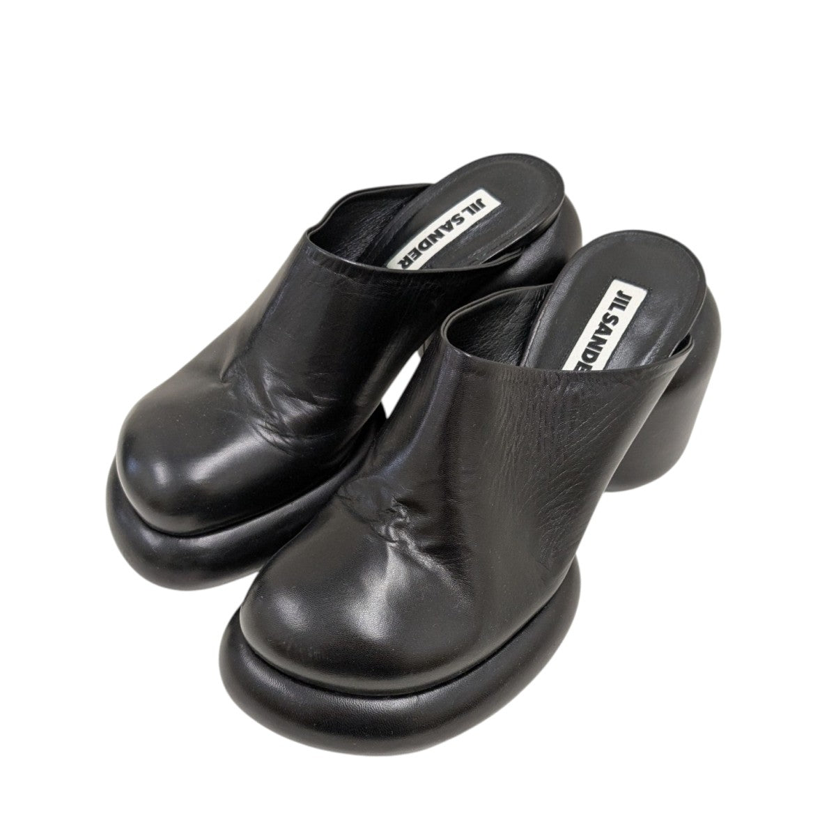 JIL SANDER(ジルサンダー) ブロックヒールシューズ JS38035A