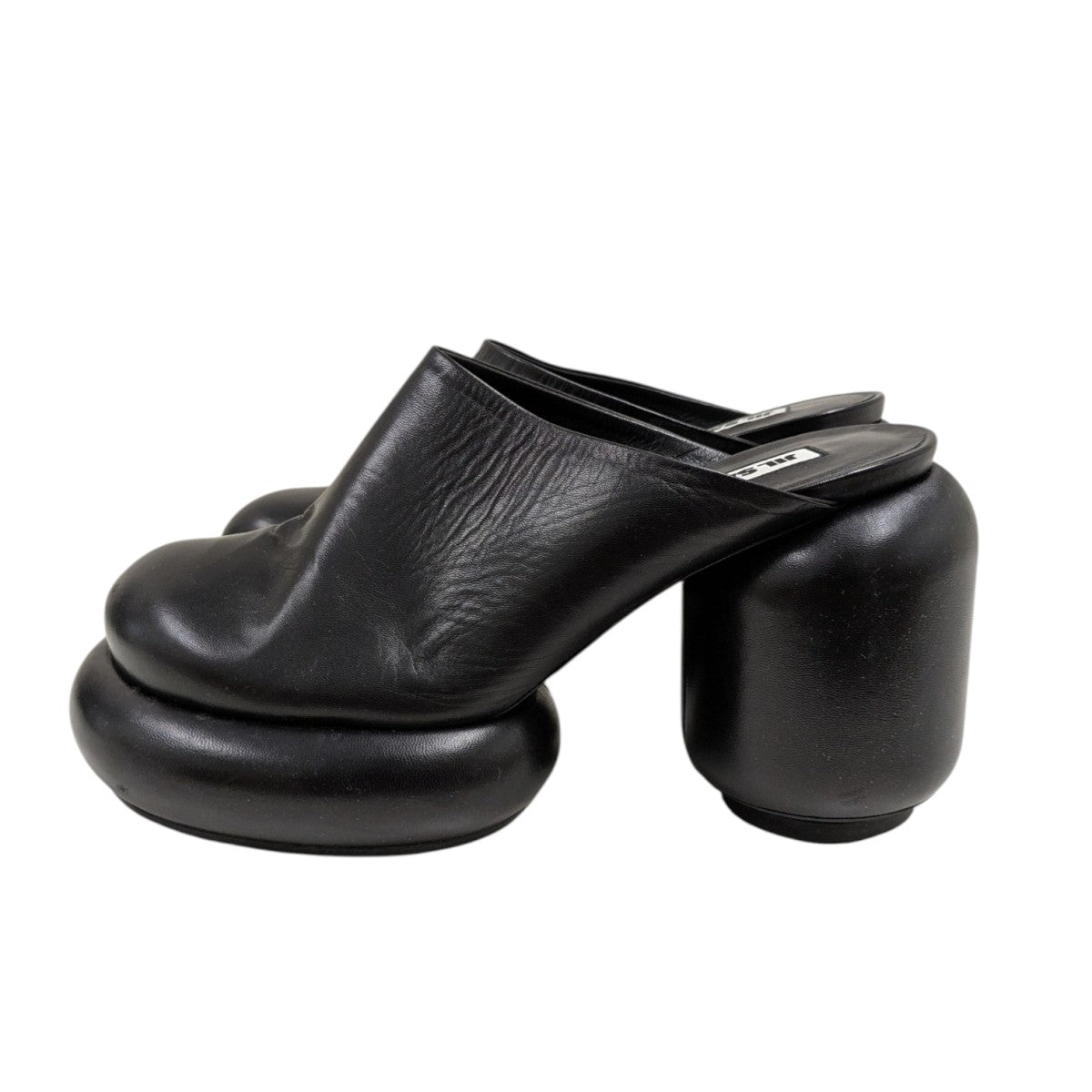 JIL SANDER太ヒールシューズ JIL SANDER(ジルサンダー) ブロックヒールシューズ JS38035A