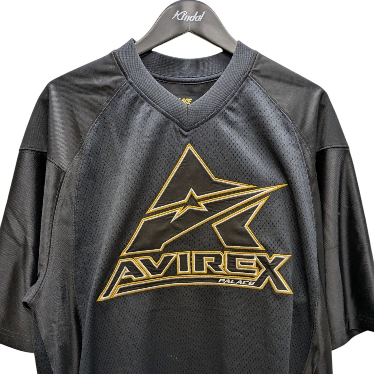 PALACE 24AWAVIREX MESH JERSEYゲームシャツ 古着・中古-2枚目のアイテム画像