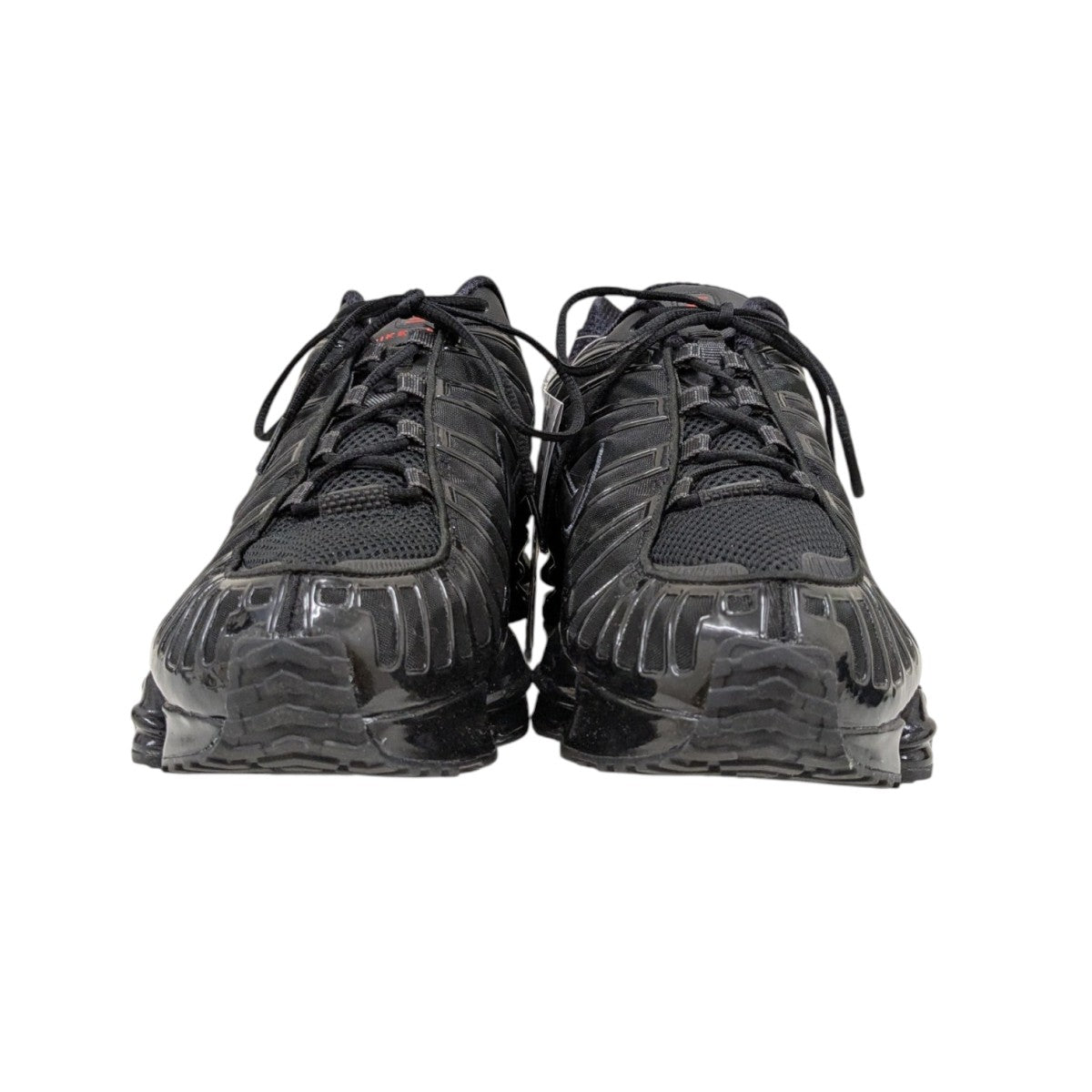 Nike Shox TL ブラック スニーカー 箱付き 24.5 本日値下げ中！ NIKE(ナイキ) SHOX TL スニーカー AV3595-002 ブラック サイズ