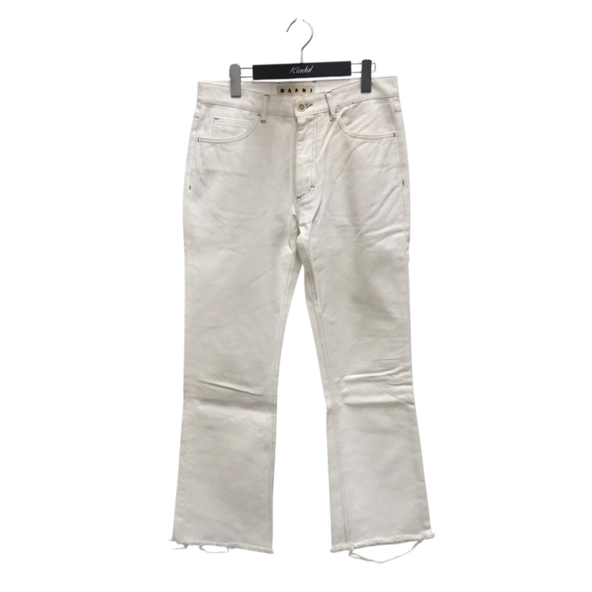 AL027 MARNI　パンツ　サイズ表記54 MARNI（マルニ）スラックス 紺 サイズ:48(L位) メンズ