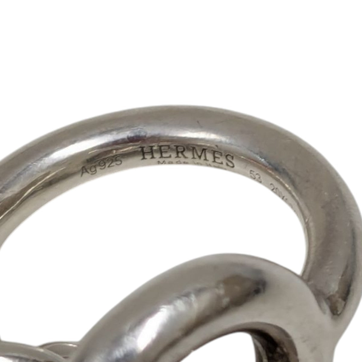 HERMES(エルメス) クロワゼットリング 20X07**** シルバー サイズ 53
