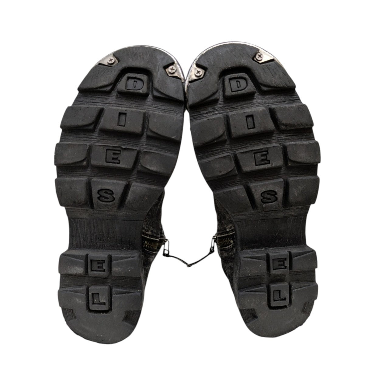 DIESEL(ディーゼル) D-HAMMER BT ZIP Dサイドジップデニムブーツ