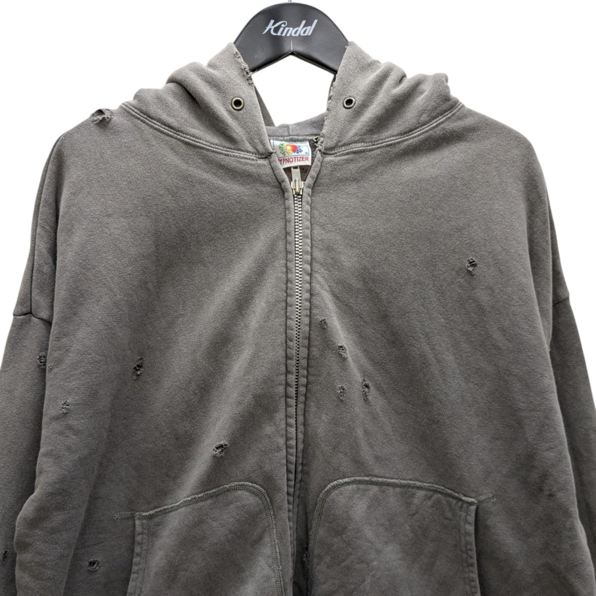 トップス SAINT MICHAEL DAMAGE ZIP PARKA SAINT MICHAEL(セントマイケル) ZIP PARKA DAMAGE ダメージ