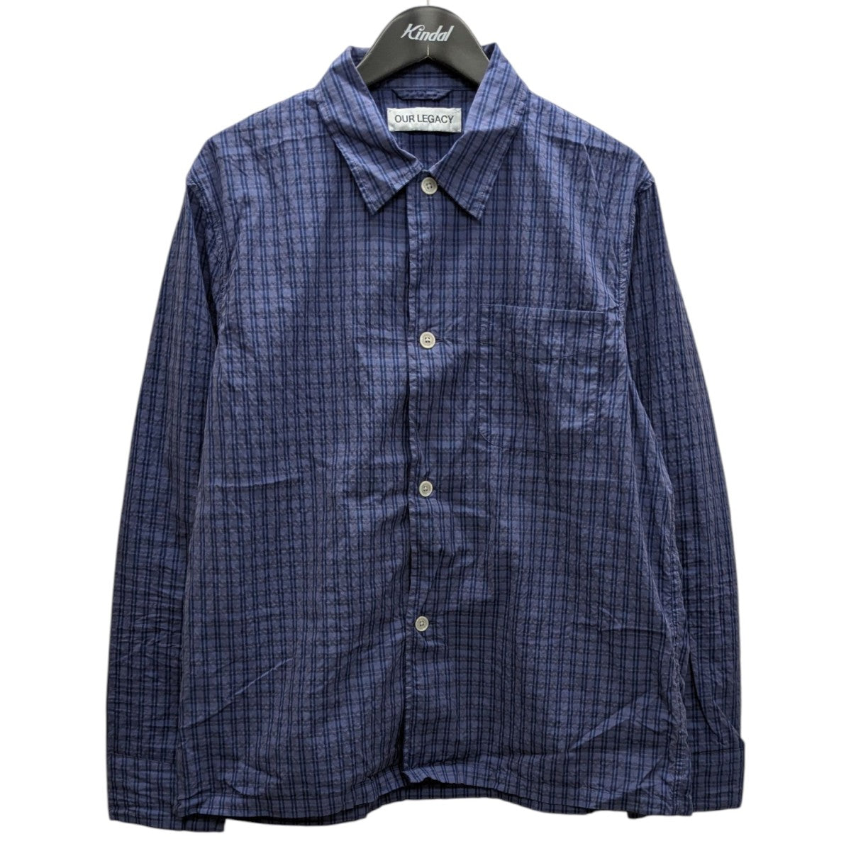 OUR LEGACY(アワーレガシー) BOX SHIRT チェックシャツ M2252BK