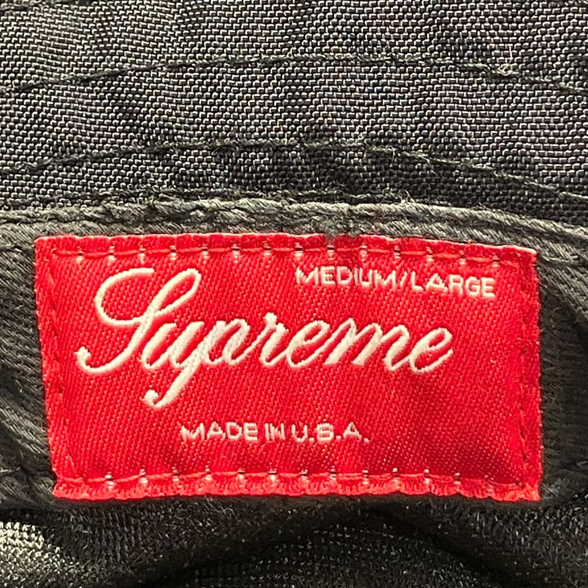 Supreme シュプリーム　ハット ブラックベース　MLサイズ Supreme(シュプリーム) バケットハット ブラック サイズ ML