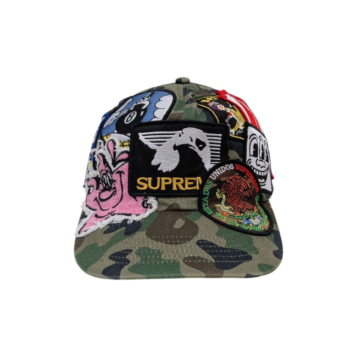 Supreme(シュプリーム) 25SSPatches 6-Panel Capキャップ カーキ