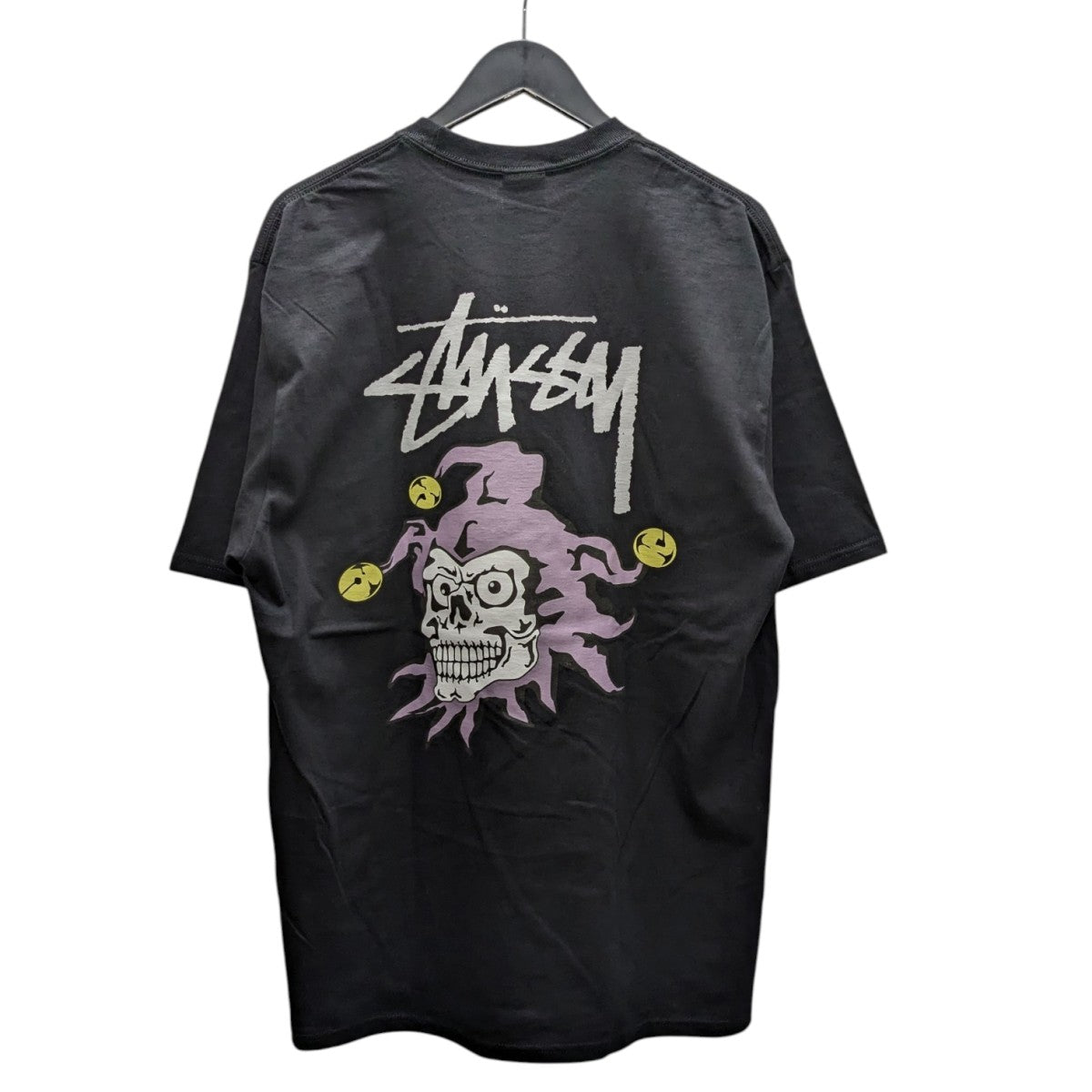 【訳あり】【ステューシー】【Mサイズ】【希少ボルドー】【MA-1】【総柄】 stussy(ステューシー) JOKER TEEジョーカーTシャツ25M1905153