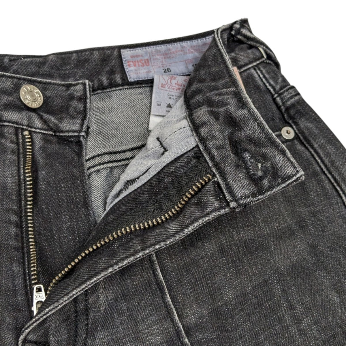 EVISU(エヴィス) デニムパンツ ブラック サイズ 26｜【公式】カインド
