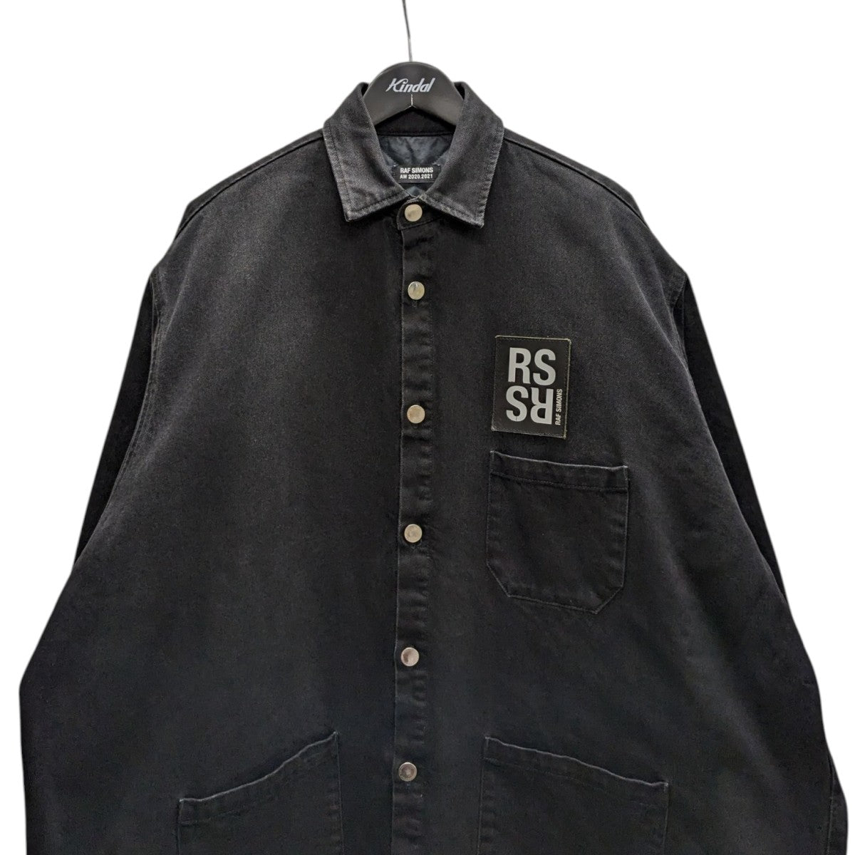 ジャケット・アウター RAF SIMONS BIG FIT DENIM SHIRT 20AW RAF SIMONS - ラフシモンズ 20AW 202-249 PADDED BIG FIT DENIM