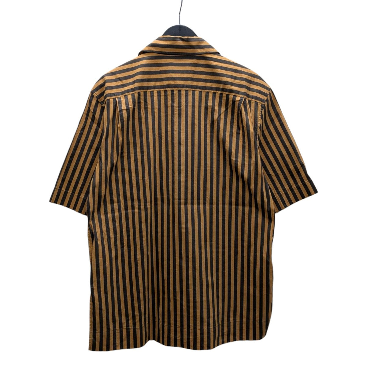 Acne Studios　半袖シャツ　ストライプ サイズ46 ACNE STUDIOS(アクネストゥディオズ) オープンカラーストライプ