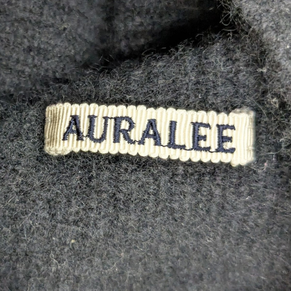 オーラリー AURALEE　ベイビーカシミヤニットキャップ　ニット帽 帽子 ＊BABY CASHMERE KNIT CAP