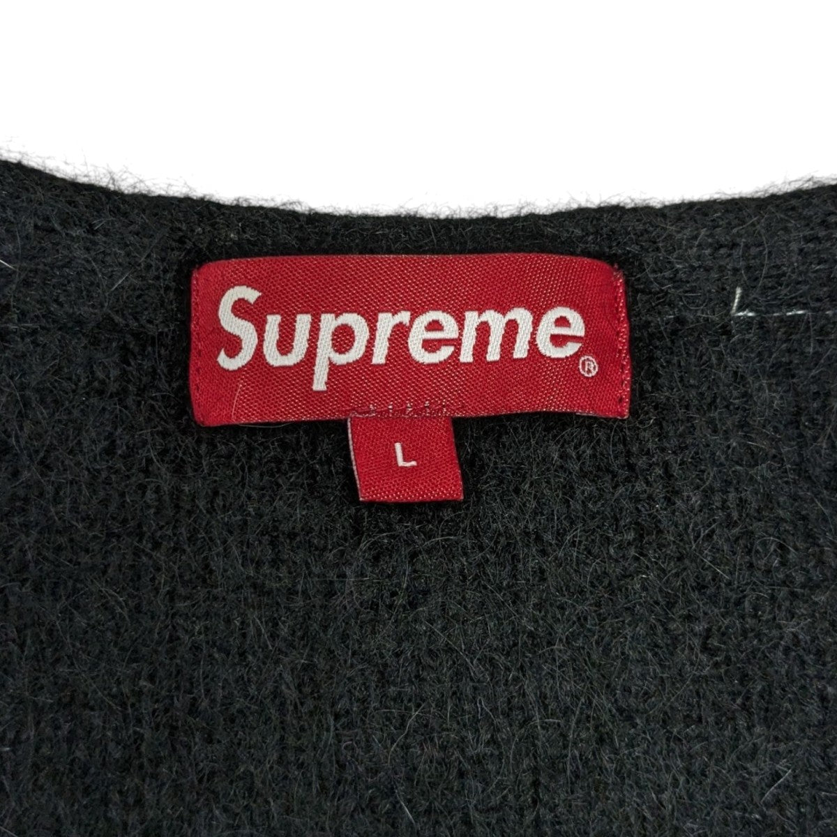 Supreme(シュプリーム) 22SSBRUSHED GRID CARDIGANモヘア混