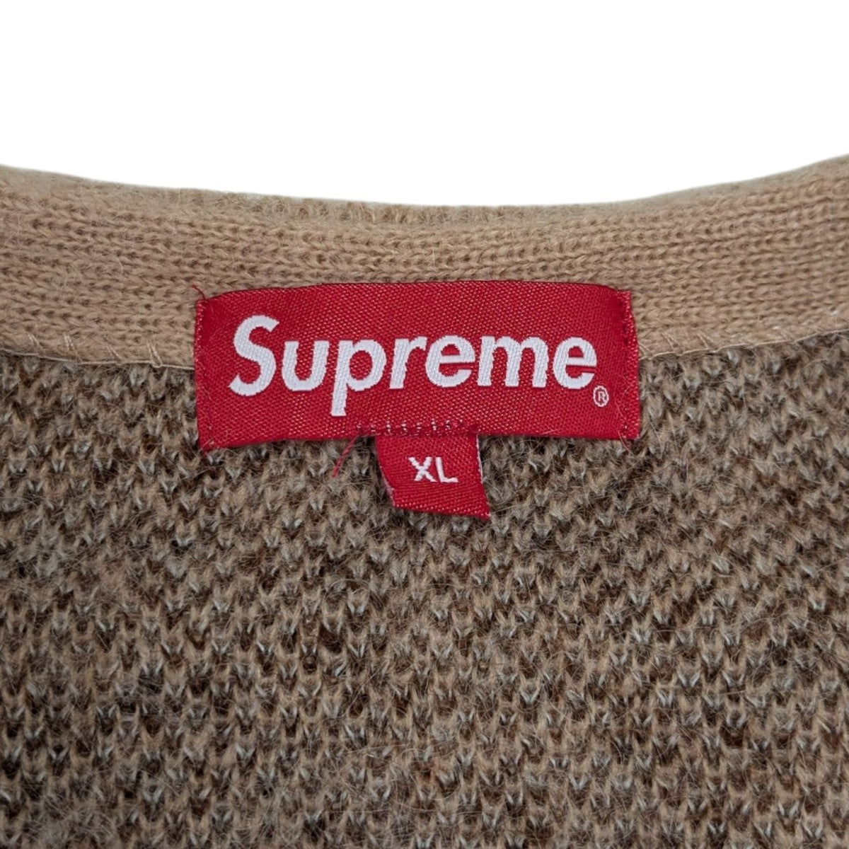 Supreme(シュプリーム) 22AWabstract stripe cardiganモヘア