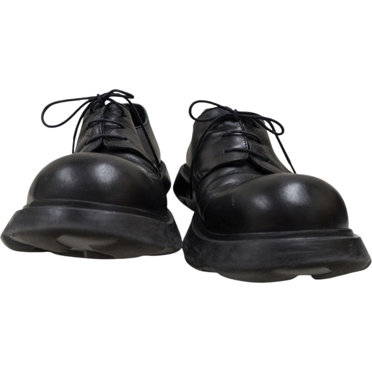 Acne Studios黒スエードシューズ Acne Studios - Leather lace-up shoes - Black