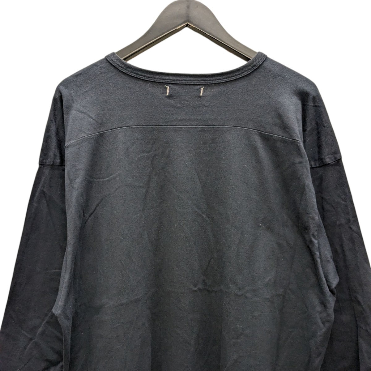 25SS COACH Q S V-NECK TEE COTTON JERSEY OVERDYED VネックTシャツ