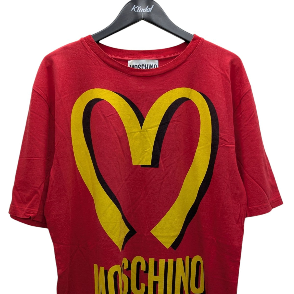 限定値下げ 新品　MOSCHINO モスキーノ　マクドナルド　Tシャツ MOSCHINO (モスキーノ) ベアプリント クルーネック 半袖 Tシャツ