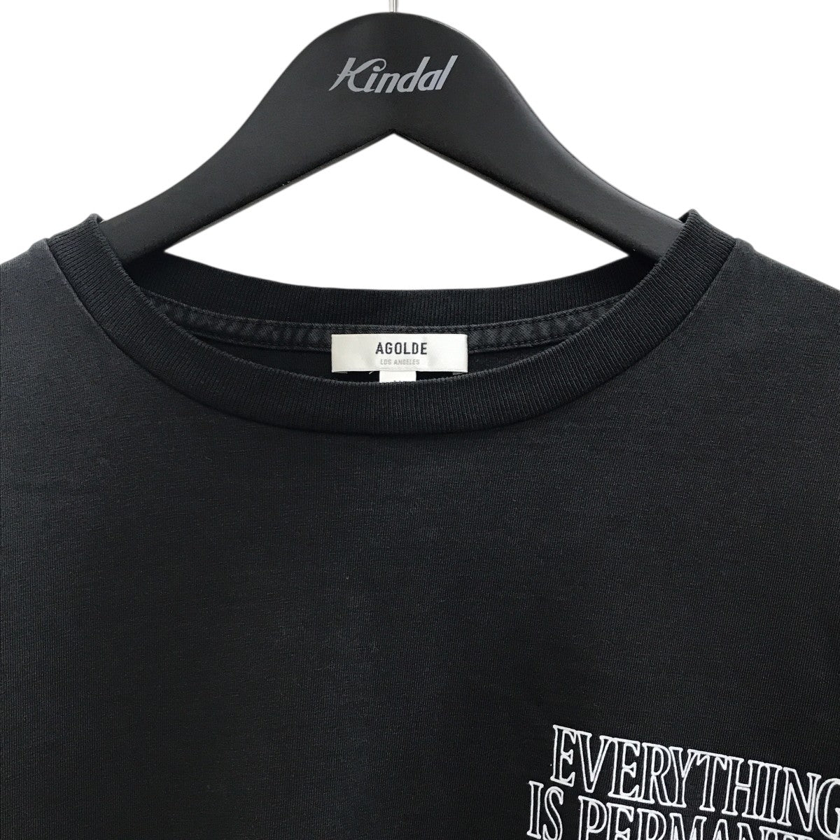 AGOLDE EVERYTHING IS PERMANENTロングスリーブカットソー 古着・中古-5枚目のアイテム画像
