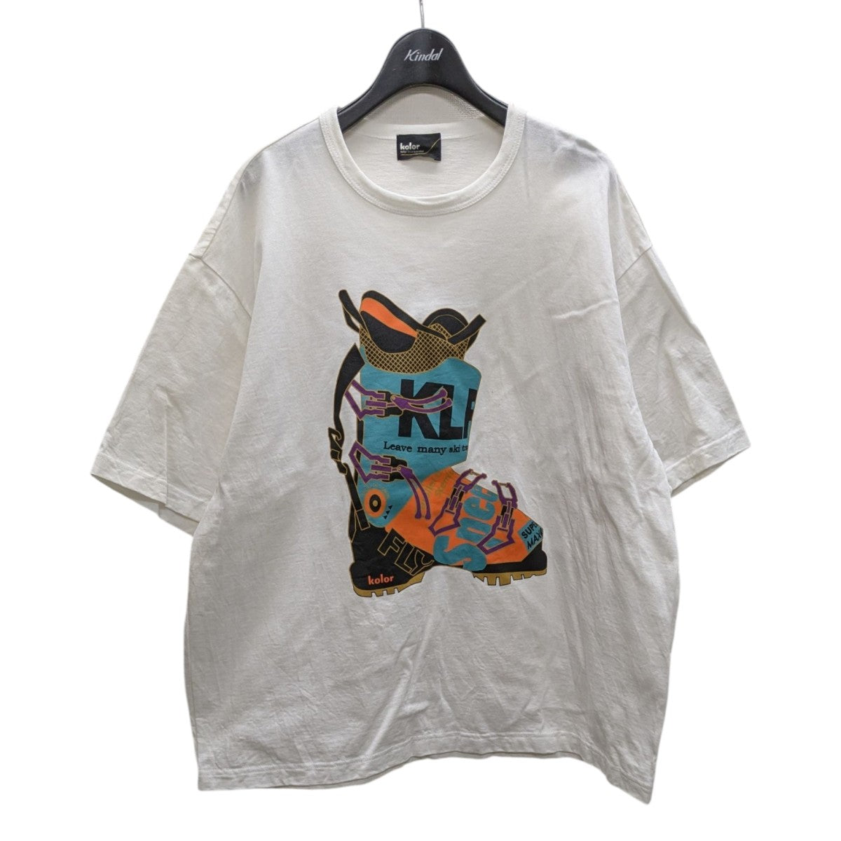 KOLOR(カラー) T-Shirt半袖Tシャツ25SCM-T06203 25SCM-T06203 ブラック