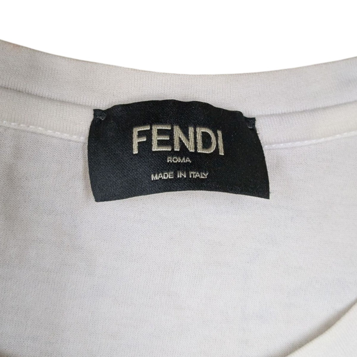FENDI ラインTシャツFAF532 A540 古着・中古-7枚目のアイテム画像