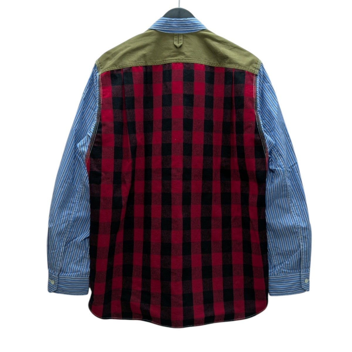 ジュンヤワタナベマン ブルー チェック 長袖シャツ M JUNYA WATANABE MAN(ジュンヤワタナベマン)｜Cotton Check x