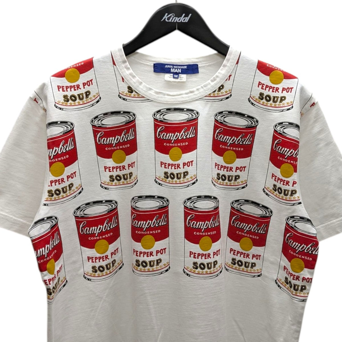 JUNYA WATANABE MAN Campbell Soup T-shirtプリントTシャツWK-T004 古着・中古-2枚目のアイテム画像