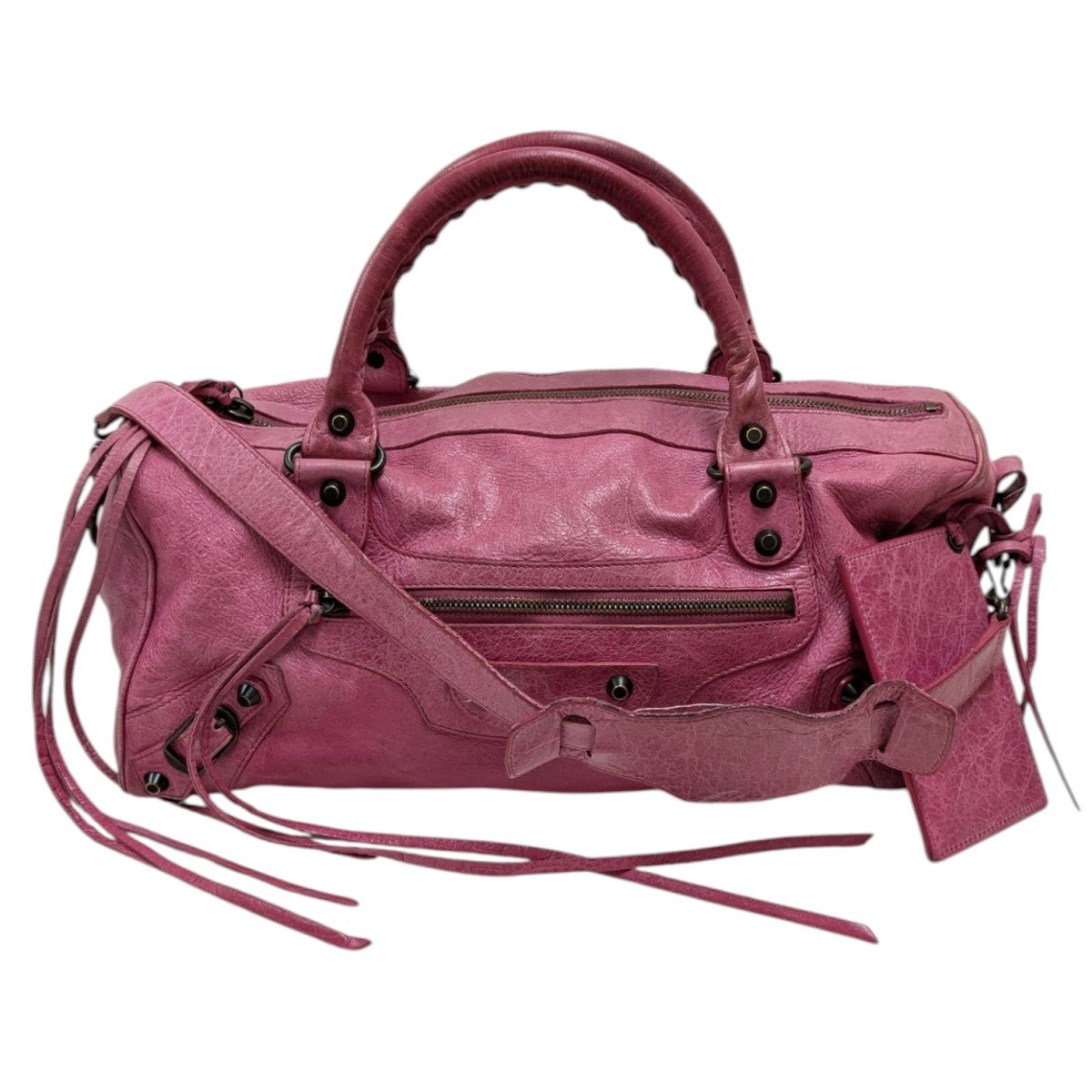 BALENCIAGA(バレンシアガ) 2way レザーショルダーバッグ ザ