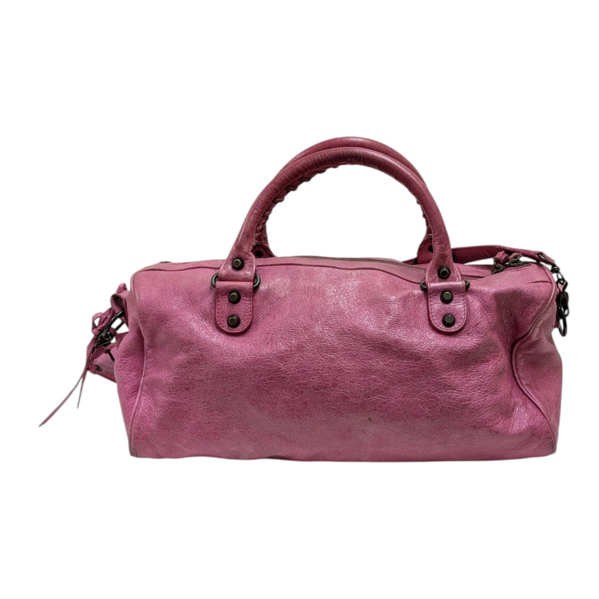 バレンシアガ　ハンドバッグ、ショルダーバッグ　レザー　ピンク BALENCIAGA - バレンシアガ BALENCIAGA ザ ヒップ ショルダー