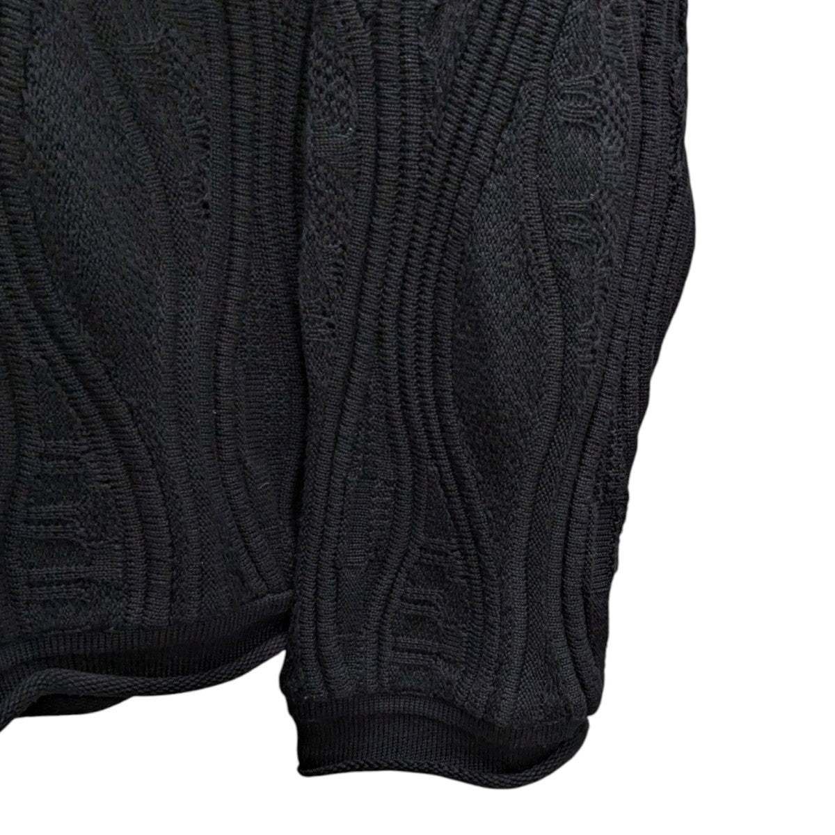 MAISON SPECIAL(メゾンスペシャル) Blister Jacquard Prime-Over Crew