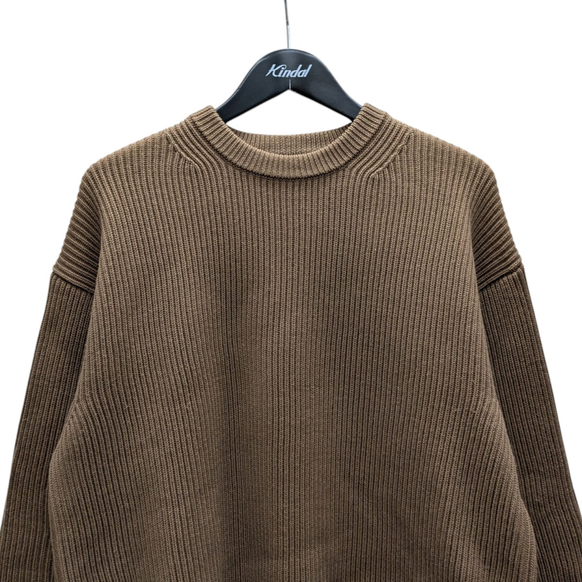 auralee オーラリー ハードツイストウールリブニット ボートネック AURALEE / HARD TWIST WOOL RIB KNIT BOAT NECK P/O – Chum!