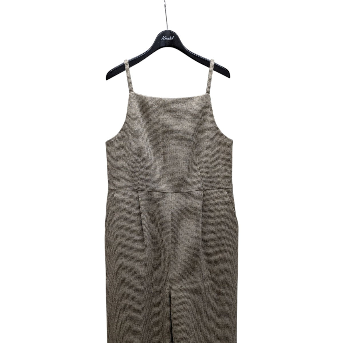 サロペット・オーバーオール・オールインワン AURALEE WOOL HAIRLINE TWEED OVERALL AURALEE】 WOOL HAIRLINE LIGHT TWEED OVERALLS / WOOL RASCHEL MESH