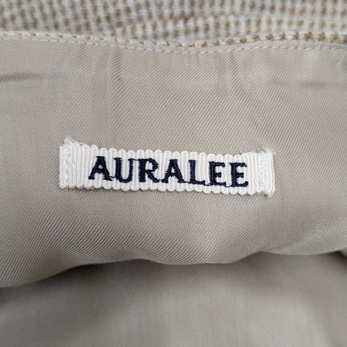 サロペット・オーバーオール・オールインワン AURALEE WOOL HAIRLINE TWEED OVERALL AURALEE WOOL HAIRLINE TWEED OVERALL
